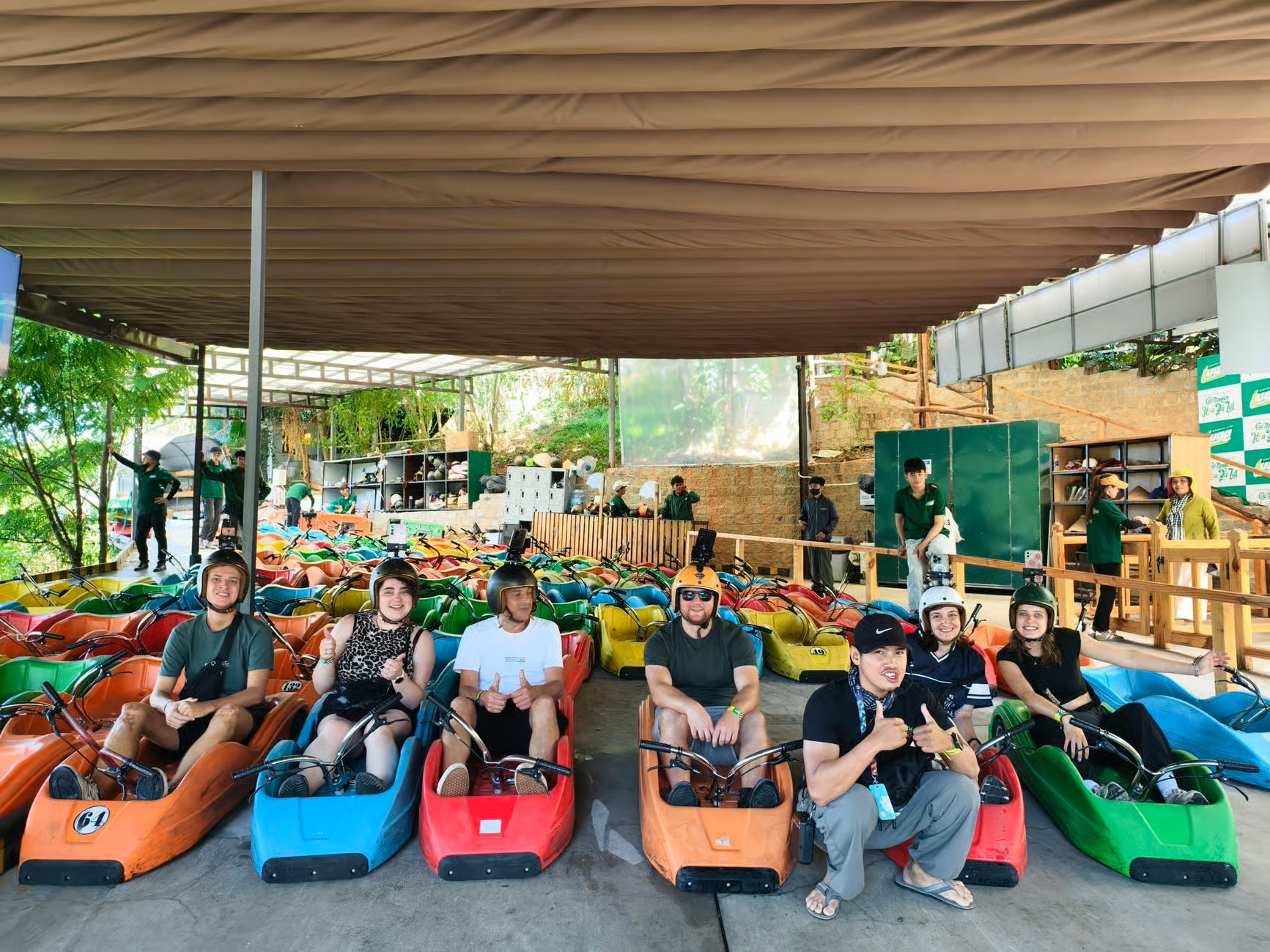 Mario Kart and Mongo Land Dalat combo